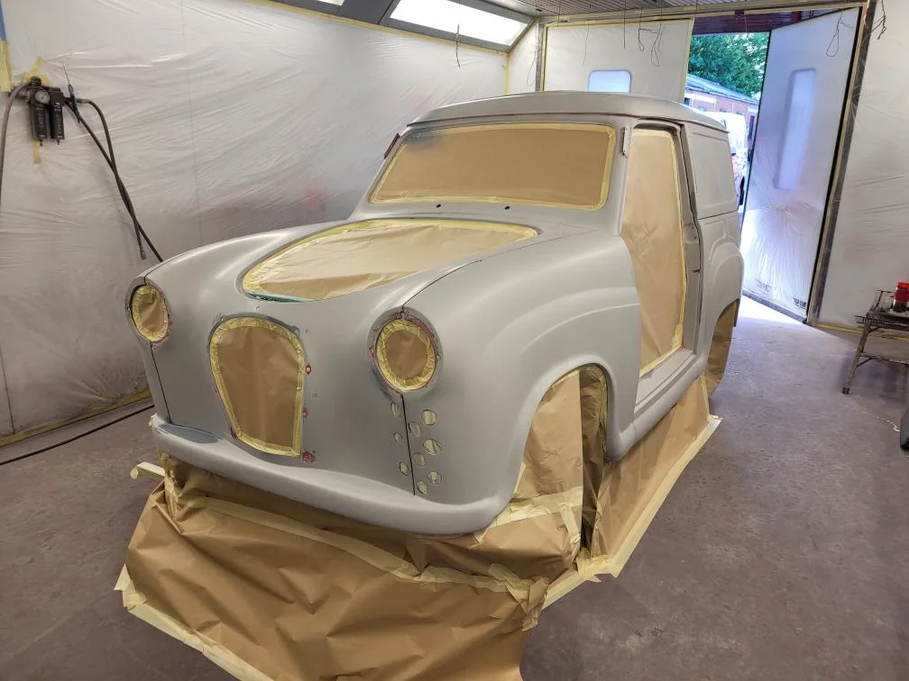 Classic Car Rennovation Paint Preparation